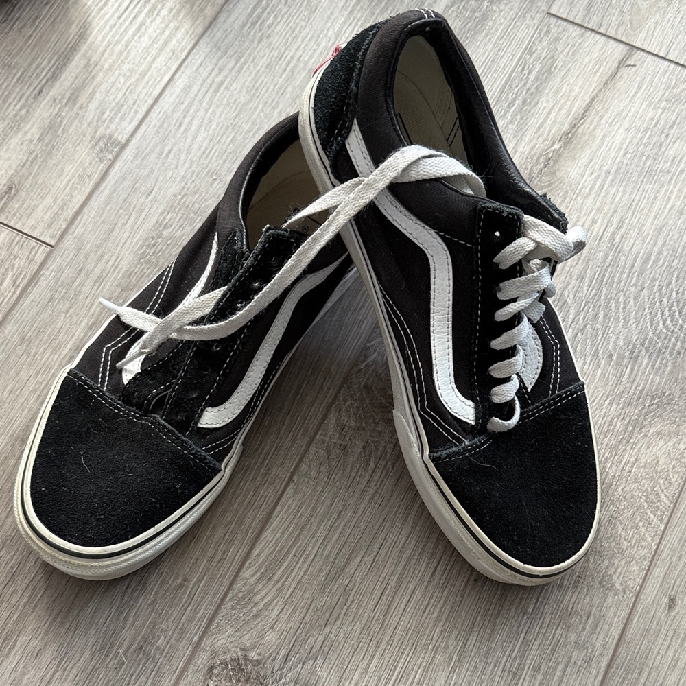 Black and White Sneakers